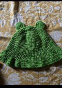 Crochet Frog Bucket Hat