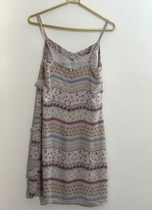 Floral Print Mini Dress -small size