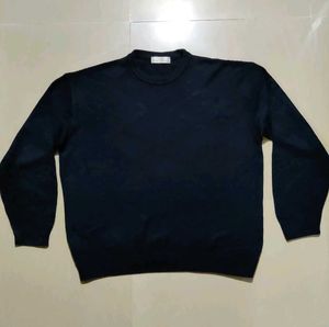 Mark &amp; Spencer Textured Navy Sweatshirt