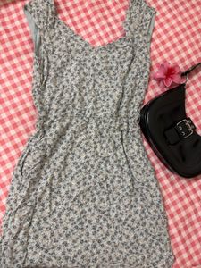 Floral Print Mini Dress