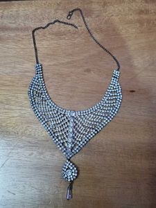 White Stone Necklace