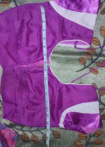 Elegant Purple Blouse