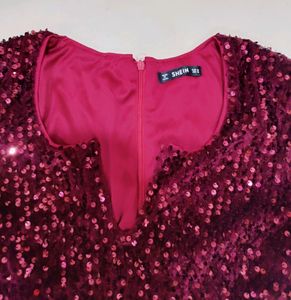 Shein Velvet Party Dress M