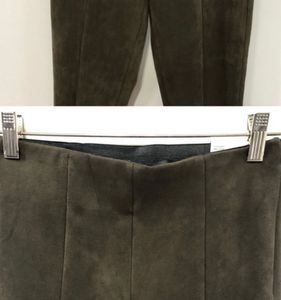 Brown Suede Pants
