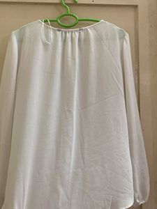 Zara Basic White Blouse