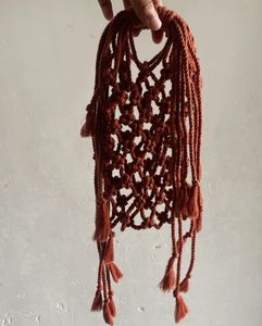 Handmade macrame Phone bag.