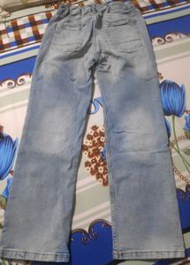 Light Wash Denim Jeans