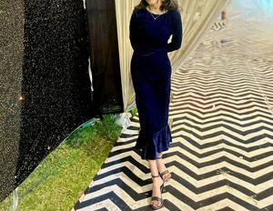 Velvet Bodycon Dress
