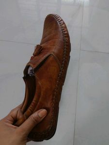 Brown Leather Loafers
