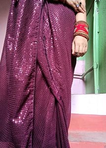 Sequin Saree