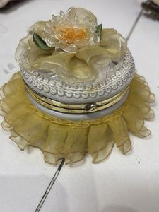 decorative ceremic box
