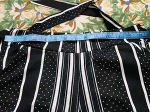 Striped &amp; Polka Dot Palazzo Pants