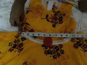 Yellow Floral Dress