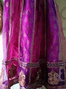 Ethnic Purple Dress