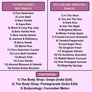 Berry Santal🍇Mist 10ml Decant (Victoria&#39;s Secret)