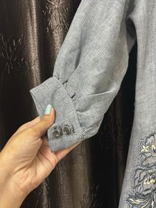 Embroidered Layered Kurta