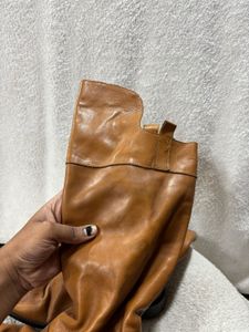 Brown Leather Boots