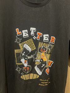 Graphic Print T-Shirt - Black
