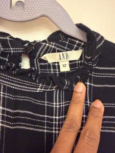 Plaid Sleeveless Top