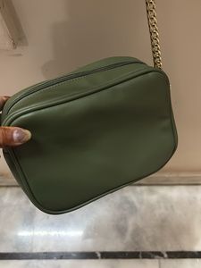 Chic Green Crossbody Bag