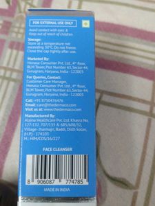 The Derma Co. Face Cleanser