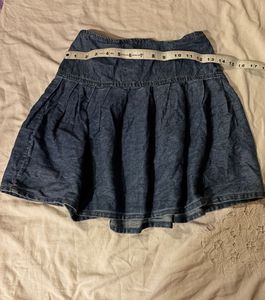 Cute Denim Mini Skirt