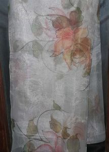Floral Organza Dupatta