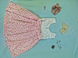 Pink Dress For Kids