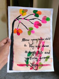 Thumb Print Painting