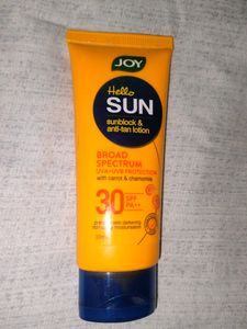 Joy Sunblock & Anti-tan Lotion