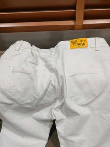 White Denim Jeans