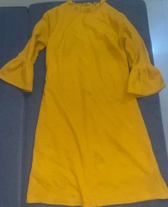Yellow Casual Dress
