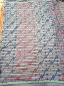 Striped Cotton Saree