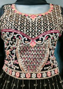 New Beautiful Lehnga Frock Set With Dupatta