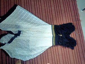 Black &amp; White Party Dress