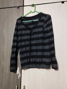 Striped Long Sleeve Top