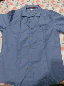 Stylish Blue Full Sleeve Shirt