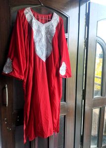 Velvet Till embroidery Kashmiri Pheran