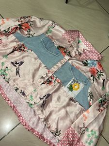 Floral Crop Shirt