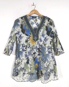 Stretchable Pleated Top