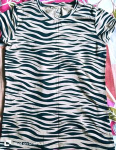 Zebra Print Tee