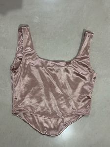 Satin Corset Top