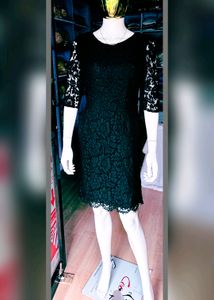 Jet Black Bodycon Dress