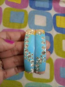 Price Reduce Sparkly Pink &amp; Yellowish Mix Bangles