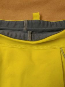 Green Colour Mini Skirt for kids. For Tenis