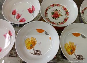 Floral Print Bowl