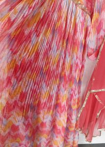 Beautiful Flared Alia Cut Gown