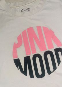 Pink Mood Graphic Tee