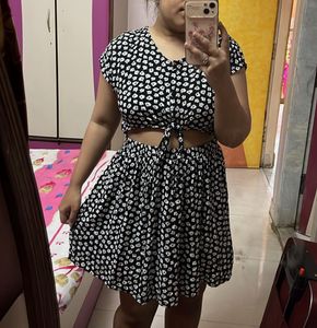 Floral Attached Two-Piece Set