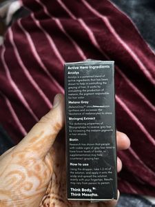 Hair darkening serum